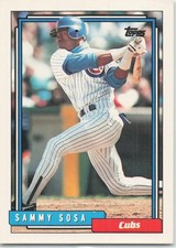 1992 Topps Traded #109T Sammy Sosa