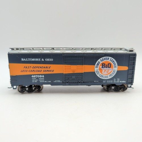 Coche de carga Athearn Bev-Bel escala HO B&O 467094 Time-Saver 40' 1022-8 | Condition: Used