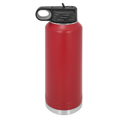 Polar Camel 40 oz. Maroon Water Bottle - Blank