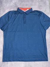 Redvanly Men's Sheridon Golf Polo Size XL Admiral |R2306|