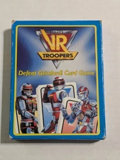 1994 Saban's VR Troopers Defeat Grimlord! Card Game - used/opened but complete