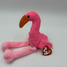 Ty Beanie Baby Pinky the Flamingo 1995 (Rare Collectable) 