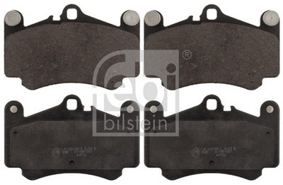 FEBI BILSTEIN Bremsbelagsatz Scheibenbremse 116168 für PORSCHE 911 996 997 Targa