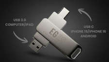 USB 3.0 Flash Drive Memory Storage Photo Stick for typeC iphone/Computer/Samsung