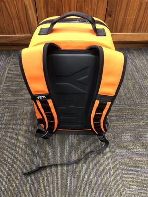 YETI Panga 28L Waterproof Backpack – King Crab Orange – Excellent