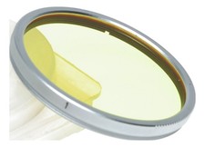 Leica Yellow 1 filter E43 Rare size Wetzlar Germany Leitz 43mm Summilux