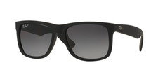 Ray-Ban RB4165 622/T3 Justin Polarized Sunglasses Grey Classic Frame 54mm