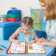 School Memory Book Hardcover Album Scrapbook Keepsake Preschool through 12Th