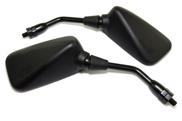 Spiegel Paar Schwarz E-GeprüFt FüR Kawasaki ER-6N ER 6N ER6N Z 750 Z750-image