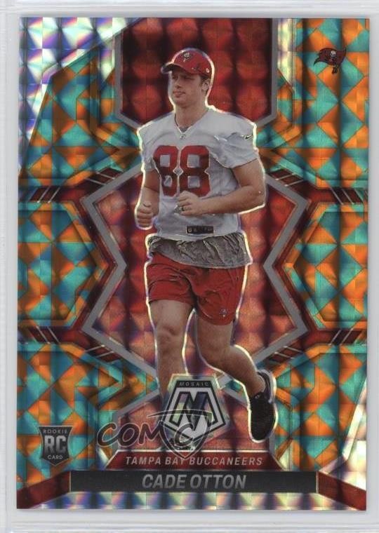 2022 Panini Mosaic Rookies Tessellation Prizm 6/15 Cade Otton #361 Rookie RC 0c6