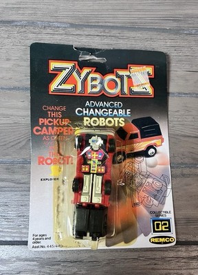 Vintage 1984 Remco Xybots Changeable Robot #2 Pickup/Camper action figure series