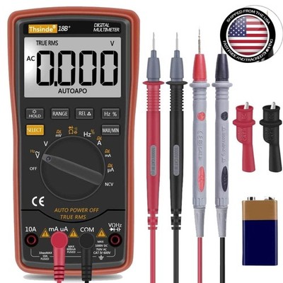 Precision Auto-Ranging Digital Multimeter TRMS 6000 - Safe & Reliable Testing