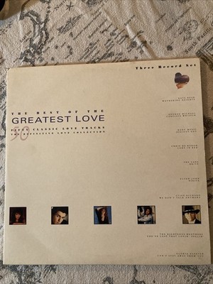 The Best of the Greatest Love (50 Classic Love Tracks)  1990 VG (PLAY TESTED)