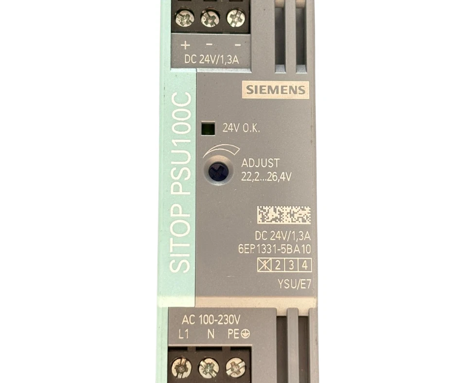 Siemens SITOP PSU100C 6EP1331-5BA10 Power Supply 24V 1.3A - Bild 3 von 4