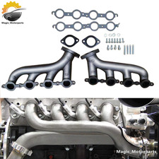Ls Swap Cast Iron Exhaust Manifold Headers For Chevrolet Ls1 Ls2 Ls3 4.8 5.3.6.0
