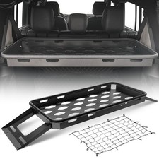 Rear Cargo Rack Basket for Jeep Wrangler JK JKU JL JLU 2007 2025 350 LBS