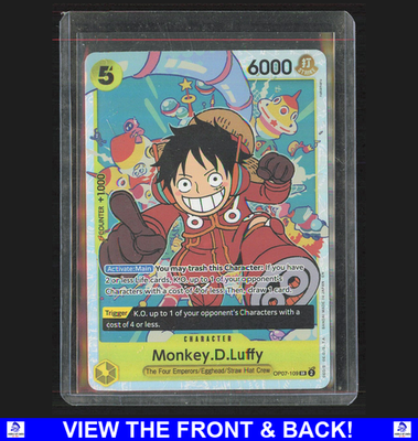 Monkey.D.Luffy 2025 One Piece The Best Vol 2 PRB 02 Holo Super