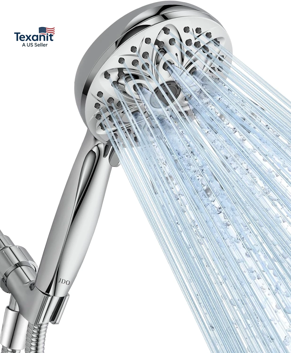 6-Setting Shower Head with Handheld, High Pressure Hand Held Shower Head, 4.7 I
