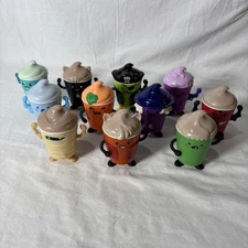 Wendys FROSTY FRIGHTS Lot of 11 - Halloween Kids Meal Toy Figures 2024 2025