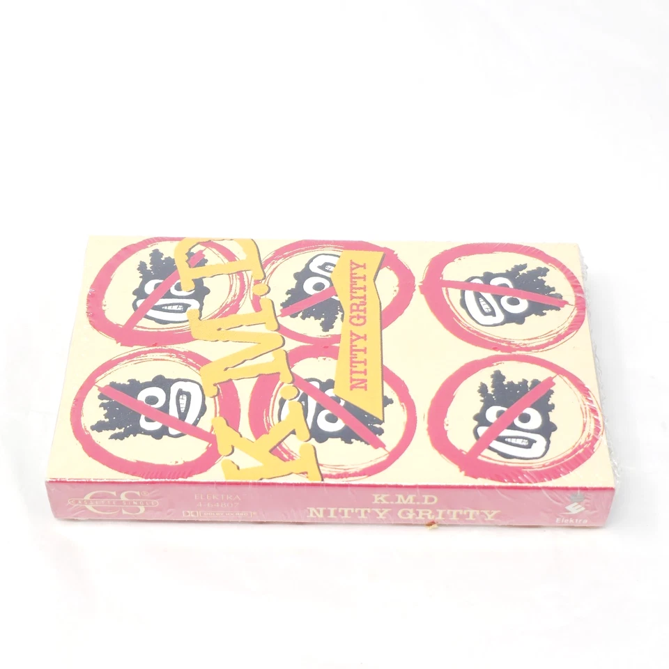 K.M.D. Nitty Gritty Cassette Single Featuring Brand Nubian 1991 Elektra Vtg Seal - Image 3 of 4