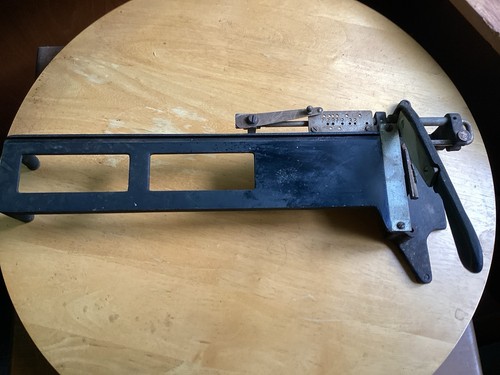 Vintage cast iron paper,punchcard,photo trimmer