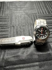 Calvin Hill Watch And Swiss Army Knife Needs Battery