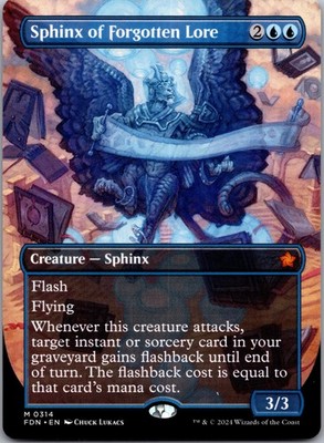 Sphinx of Forgotten Lore (Borderless) Foundations