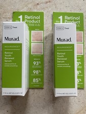 MURAD Resurgence Retinol Youth Renewal Serum 10mL/0.33oz NIB SET OF 2
