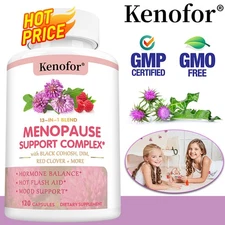 Women's Menopause Support Complex Capsules - Mood Regulators - Vitality Balance