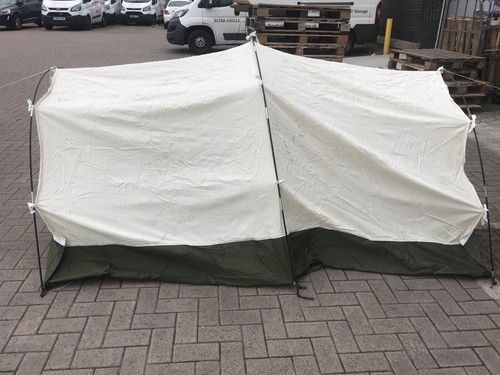 British Army 4 Man Arctic Dome Tent INNER Cream (No poles or Flysheet) G1 #3550 - Foto 5 di 9