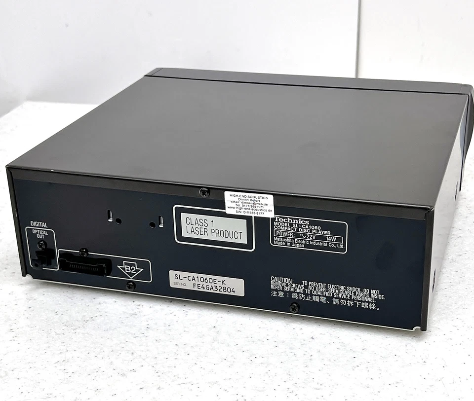 Technics SL-CA1060 MIDI System CD-Player für CA1060/CA1080 Top + 1J.Garantie!! - Bild 4 von 4
