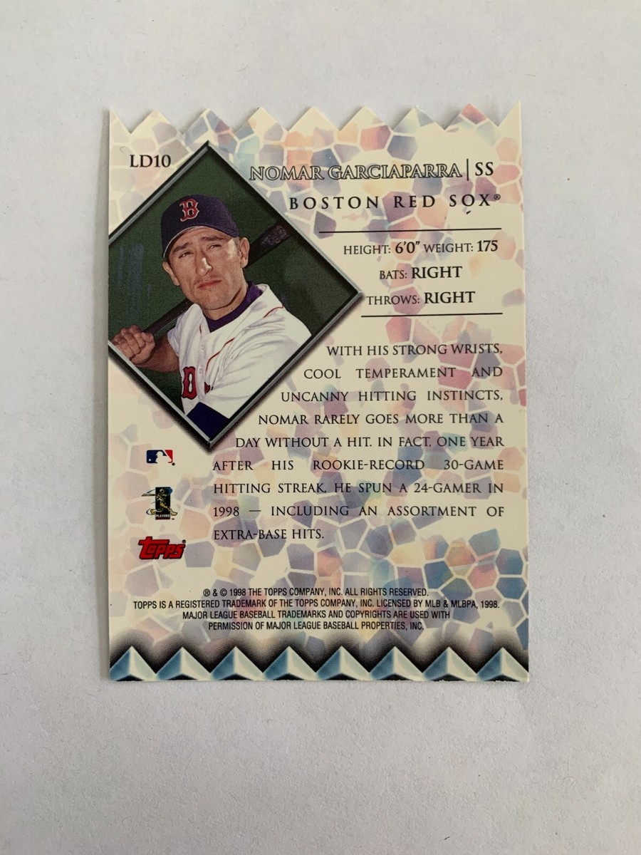 1999 Topps Lords of the Diamond #LD10 Nomar Garciaparra - Boston