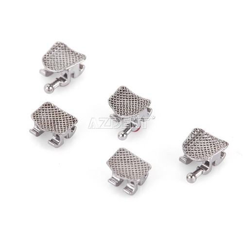 AZDENT Dental Kieferorthopädische Metall Bracket Zahnspange Mini Roth.018 3 4 5 Haken - Bild 10 von 16