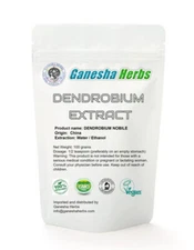 100% PURE  DENDROBIUM concentrated 30:1 EXTRACT POWDER 3.6 oz. / 100 grams