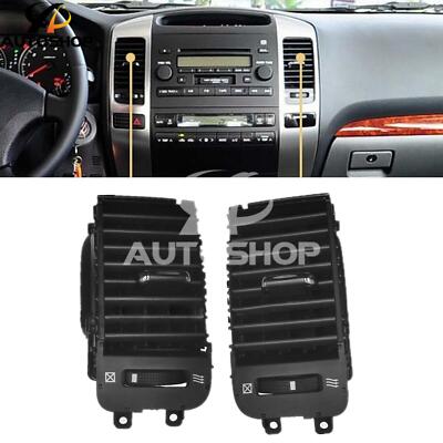 Grille D'aération Pour Tableau De Bord De Voiture - Pour Toyota Land Cruiser Prado LC120 Lexus GX470 2003-2009 - Noir