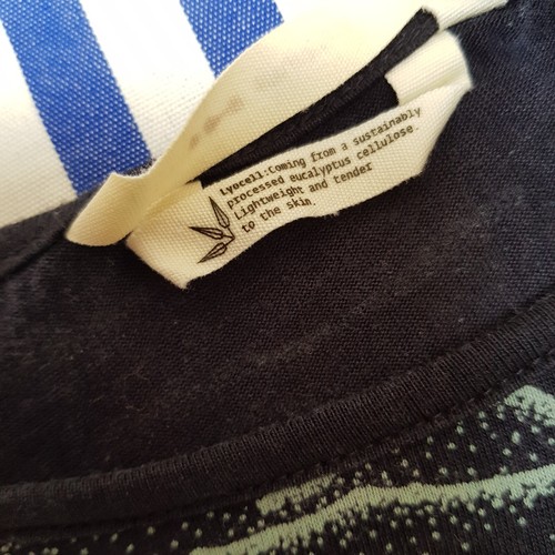Hübsches T-Shirt von Skunkfunk (SKFK), S, schwarz, mint. Eukalyptus! - Bild 21 von 24