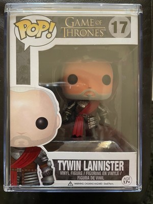 Funko Pop! 17 Game Of Thrones Tywin Lannister Silver Armor Rare Vaulted Popstack | eBay