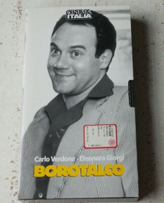 VHS FILM Borotalco Carlo Verdone Eleonora Giorgi - die Einheit