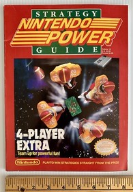 Nintendo Power Strategy Guide 4-Player Extra NES Football Gauntlet II World Cup