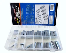 60 pc Keystock Bar Assortment SAE Square Key Stock Keyway Set