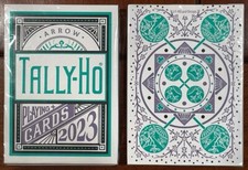 Tally Ho Arrow Fan Back playing cards