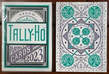 Tally Ho Arrow Fan Back playing cards