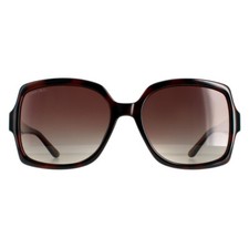 Jimmy Choo SAMMI/G/S 086LA Dark Tortoise Brown Polarized 55mm Women's Sunglasses