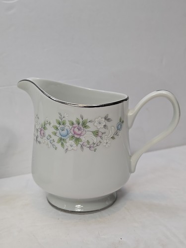 Carlton China Sugar Bowl & Lid Creamer Corsage 481 Japan - Picture 2 of 8