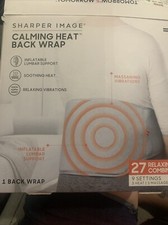 Sharper Image Calming Heat Back Wrap