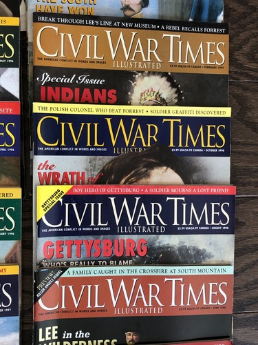Civil War Times Illustrated Magazine - Lot of 29 issues 1993-1998 - Picture 9 of 10