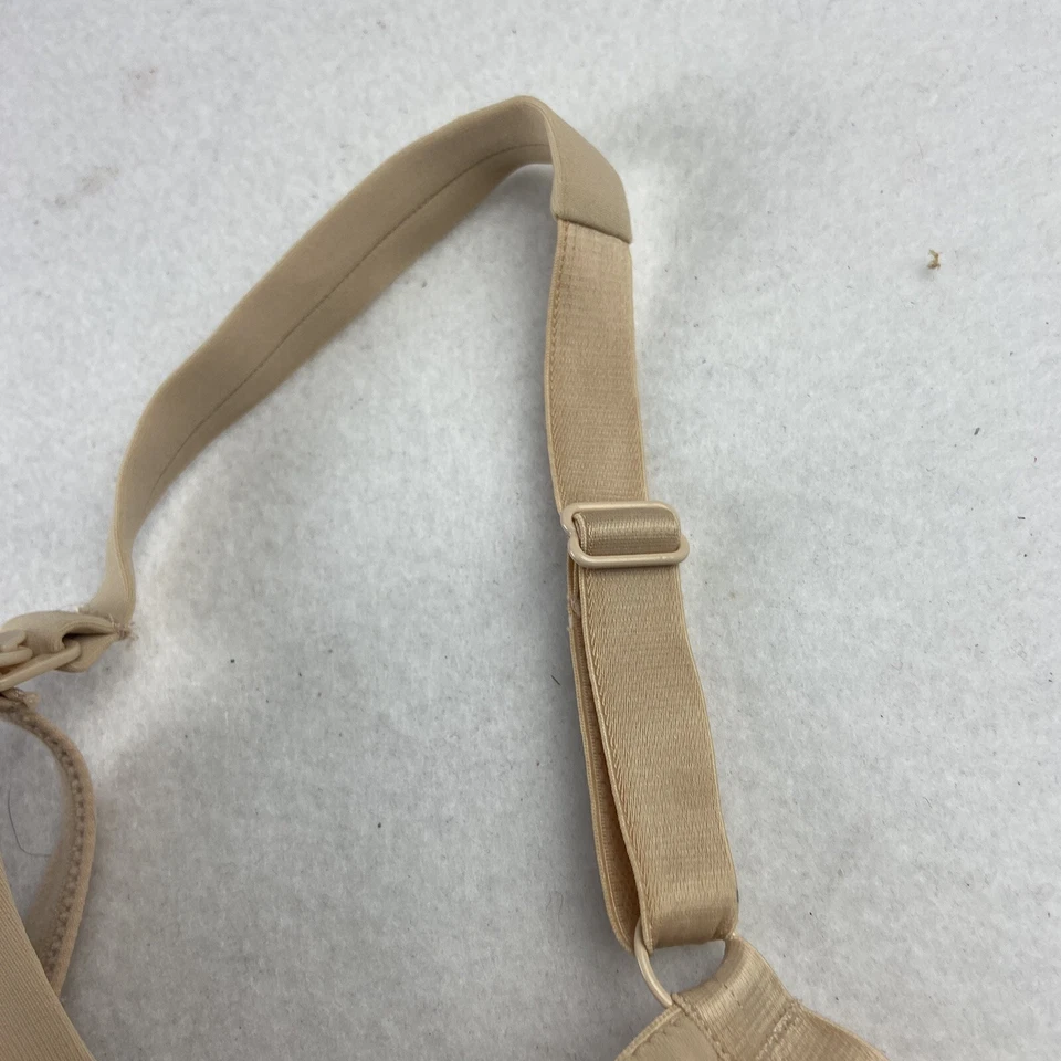 Sujetador de lactancia de maternidad para mujer talla 40D cobertura trasera desnuda con aros ligero Foto 3 de 4