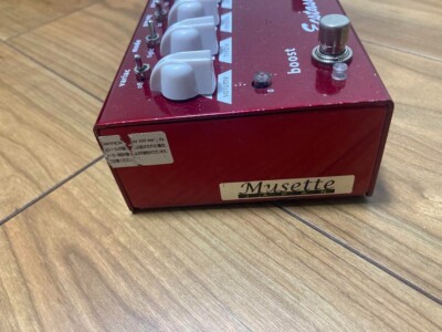 Bogner Ecstasy Red Mini Overdrive Pedal Good | eBay