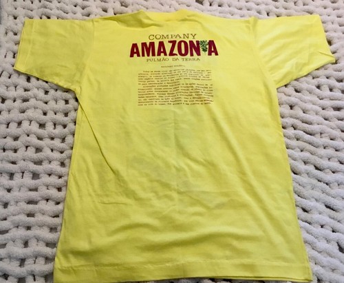 FIRMA AMAZONIEN (LUNGE DER ERDE) EQUIPE VINTAGE SINGLE STITCH T-SHIRT GR. M! - Bild 7 von 7