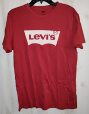EXCELLENT MENS Levi's RED TAB RED NOVELTY TSHIRT SIZE M